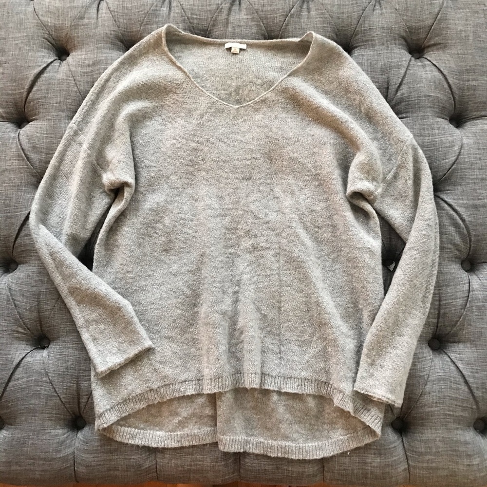 GAP Grey Sparkly Sweater Size XL